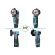 Mini polizor flex unghiular portabil cu 2 acumulatori 6 discuri 12V 76MM