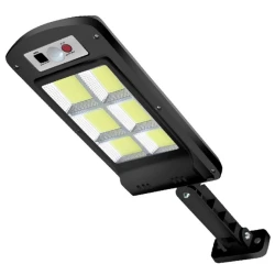 Mini proiector solar HS-8013 B (COB) cu senzor de miscare 150 LED 6 casete