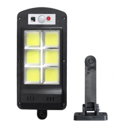 Mini proiector solar HS-8013 B (COB) cu senzor de miscare 150 LED 6 casete