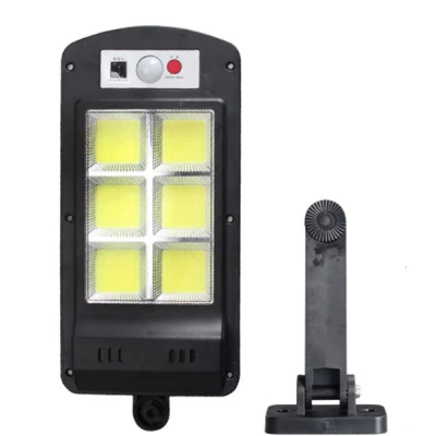 Mini proiector solar HS-8013 B (COB) cu senzor de miscare 150 LED 6 casete