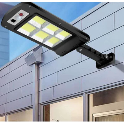 Mini proiector solar HS-8013 B (COB) cu senzor de miscare 150 LED 6 casete