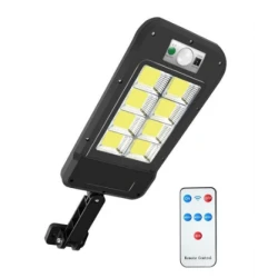 Mini proiector solar LED COB HS 8013C cu senzor de miscare