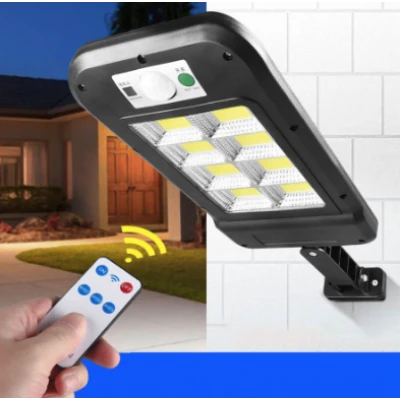 Mini proiector solar LED COB HS 8013C cu senzor de miscare
