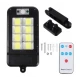 Mini proiector solar LED COB HS 8013C cu senzor de miscare