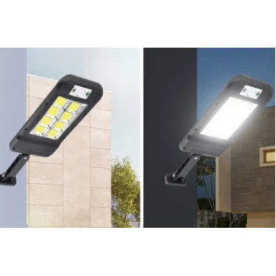 Mini proiector solar LED COB HS 8013C cu senzor de miscare