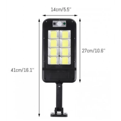Mini proiector solar LED COB HS 8013C cu senzor de miscare