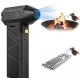 Mini Suflanta aer portabila Violent fan indicator baterie turbo fan 130000 RPM 4 trepte de putere