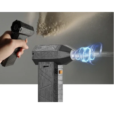 Mini Suflanta aer portabila Violent fan indicator baterie turbo fan 130000 RPM 4 trepte de putere