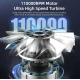 Mini Suflanta aer portabila Violent fan indicator baterie turbo fan 130000 RPM 4 trepte de putere