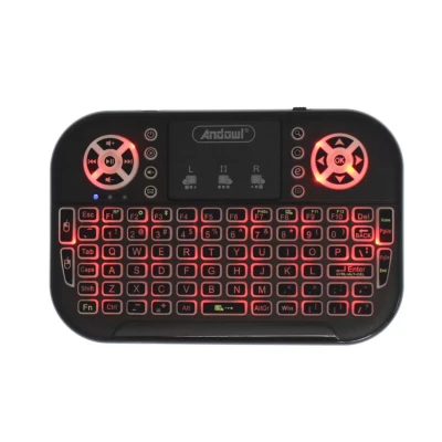 Mini tastatura Andowl Q K700C Bluetooth + Wireless
