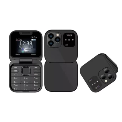 Mini telefon pliabil P9 PRO FM Afisaj mic