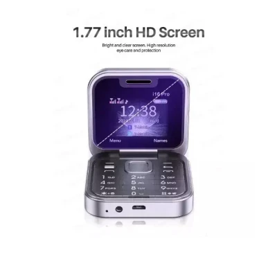 Mini telefon pliabil P9 PRO FM Afisaj mic