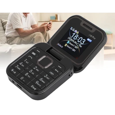 Mini telefon pliabil P9 PRO FM Afisaj mic