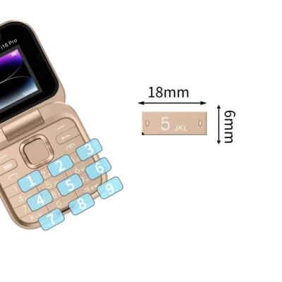 Mini telefon pliabil P9 PRO FM Afisaj mic