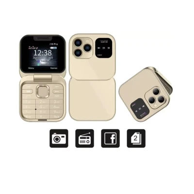 Mini telefon pliabil P9 PRO FM Afisaj mic