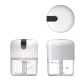 Mini tocator electric de bucatarie incarcare USB 250ml cu 3 lame Alb