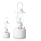 Mini umidificator ALB cu lampa vintage si schimbare de culoare