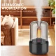 Mini umidificator si difuzor de arome 130 ml cu iluminare LED si USB Andowl Q JS112 