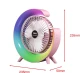 UB Mini ventilator de birou rotund cu LED RGB 