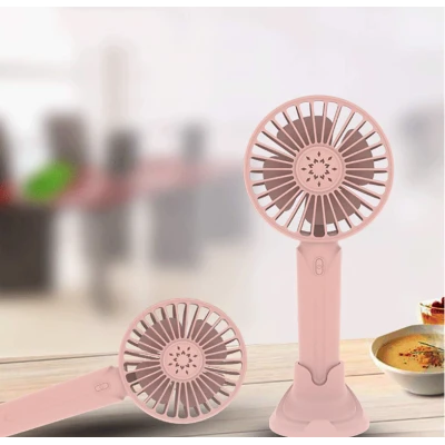 Mini Ventilator Portabil cu USB 3 Viteze si Suport
