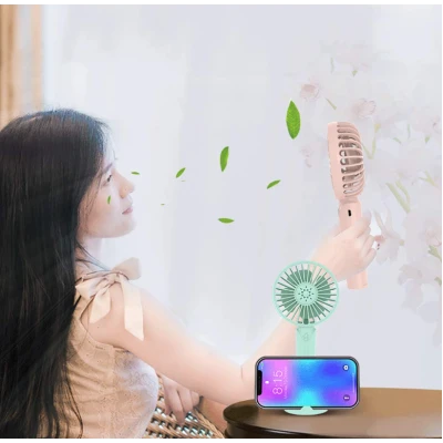 Mini Ventilator Portabil cu USB 3 Viteze si Suport