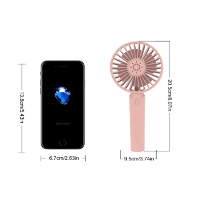 Mini Ventilator Portabil cu USB 3 Viteze si Suport
