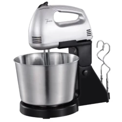 Mixer cu bol din inox putere 350 W 2L inox 7 trepte de Viteze