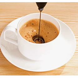 Mixer electric pentru spumat lapte cappucino cafea fara fir pe baterii