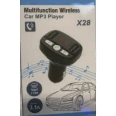 Modulator auto FM X28 cu Bluetooth si incarcare