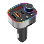 Modulator auto LED RGB BT FM Handsfree USB Andowl Q C888