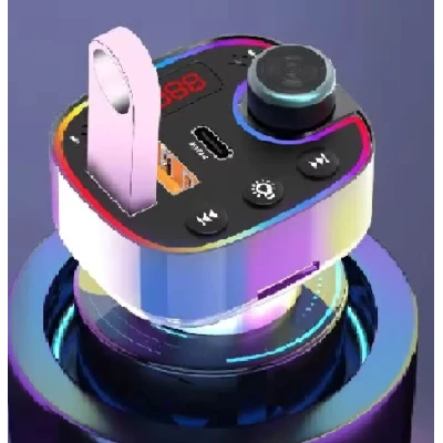 Modulator auto LED RGB BT FM Handsfree USB Andowl Q C888