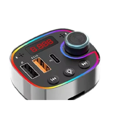 Modulator auto LED RGB BT FM Handsfree USB Andowl Q C888