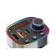Modulator auto LED RGB BT FM Handsfree USB Andowl Q C888