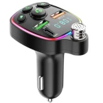 Modulator FM Andowl Q C71 cu 3 porturi USB microfon handsfree incarcare USB 3.1A