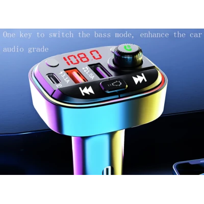 Modulator FM auto cu Bluetooth Q C77