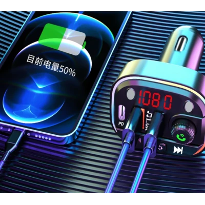 Modulator FM auto cu Bluetooth Q C77