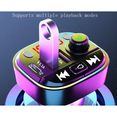 Modulator FM auto cu Bluetooth Q C77