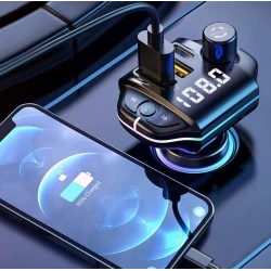 Modulator Fm auto Rgb ZTB-A10 - 20W Negru