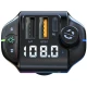 Modulator Fm auto Rgb ZTB-A10 - 20W Negru