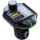 Modulator Fm auto ZTB A10 20W Rgb cu incarcare rapida  Negru