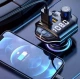 Modulator Fm auto ZTB A10 20W Rgb cu incarcare rapida  Negru