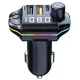 Modulator Fm auto ZTB A10 20W Rgb cu incarcare rapida  Negru
