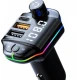 Modulator Fm auto ZTB A10 20W Rgb cu incarcare rapida  Negru