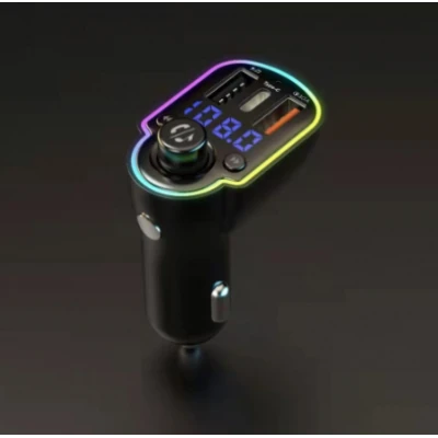 Modulator FM Bluetooth 5.0 Incarcare rapida MP3 Player Tip C PD 20W USB QC 3.0 ZTB A8