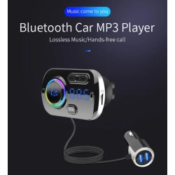 Modulator FM Bluetooth cu Incarcare Rapida BC49BQ 