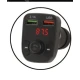 Modulator FM Bluetooth si incarcator auto 12V/24V cu 2 porturi USB Q C67 Andowl