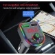 Modulator Mp3 Fm Auto F6 functie Bluetooth cu USB