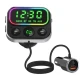 Modulator Transmitator FM Auto BC79 Bluetooth QC 3.0 negru