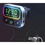 Modulator Transmitator FM Auto BC79 Bluetooth QC 3.0 negru