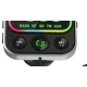 Modulator Transmitator FM Auto BC79 Bluetooth QC 3.0 negru